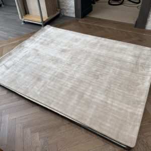 Tencel Rug - Large with Whipped Edge, Neutral (180 X 240)