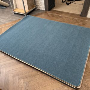 Woolmix Rug - Large with Whipped Edge, Blue (180 X 240)