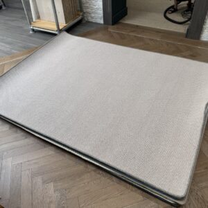 Wool Rug - Large with Whipped Edge, Beige, Neutral, Grey (180 X 240)