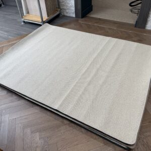 Woolmix Rug - Large with Whipped Edge, Beige, Neutral (180 X 240)