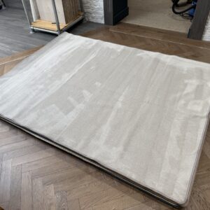 Synthetic Rug - Large with Whipped Edge, Beige, Neutral, Grey (180 X 240)