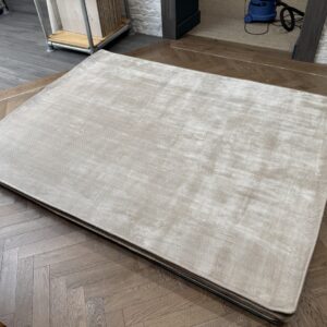 Tencel Rug - Large with Whipped Edge, Neutral (180 X 240)