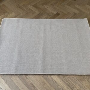 Wool Rug - Medium with Whipped Edge, Grey (120 X 180)