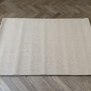 Wool Rug - Medium with Whipped Edge, Beige (120 X 180)