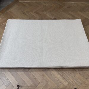 Wool Rug - Medium with Whipped Edge, Neutral, Grey (120 X 180)