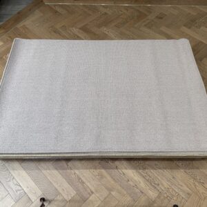 Wool Rug - Medium with Whipped Edge, Grey (120 X 180)