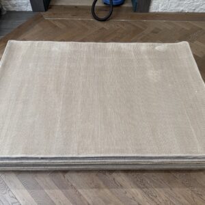 Tencel Rug - Medium with Whipped Edge, Beige (120 X 180)