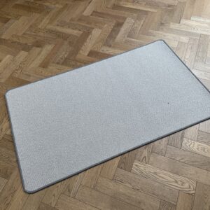 Wool Rug - Small with Whipped Edge, Warm Beige (90 X 150)