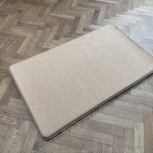 Wool Rug - Small with Whipped Edge, Beige, Neutral (90 X 150)