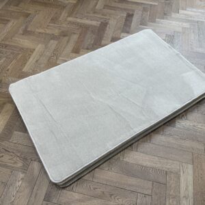Synthetic Rug - Small with Whipped Edge, Neutral (90 X 150)