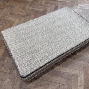 Wool Rug - Small with Whipped Edge, Neutral, Grey (90 X 150)