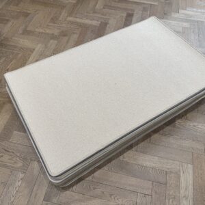 Wool Rug - Small with Whipped Edge, Beige, Neutral (90 X 150)